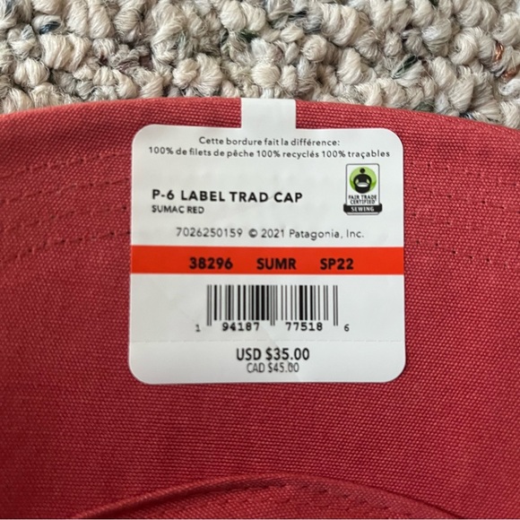 Patagonia P-6 Label Trad Cap - Picture 3 of 3